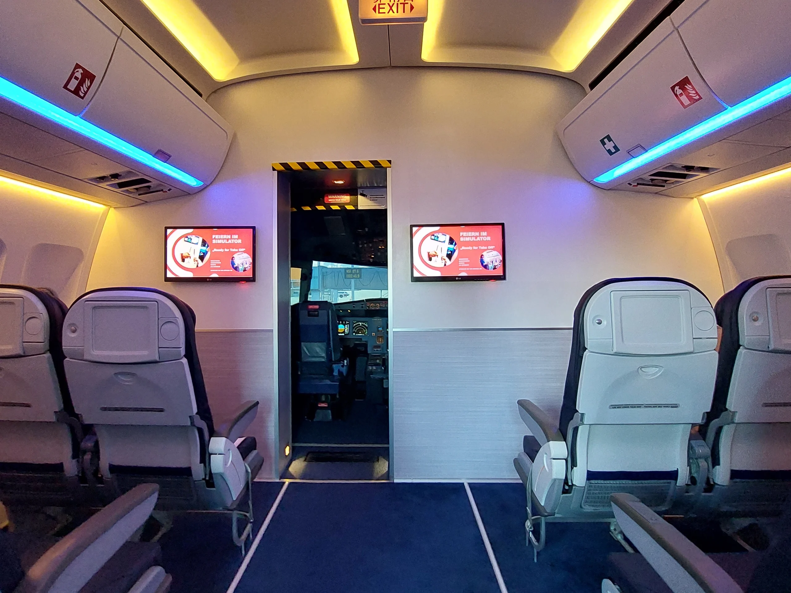 Catering im Simulator